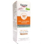 Eucerin Oil Control Tinted Medium Sun Gel-Creme Tocco Secco SPF 50+ 50ml