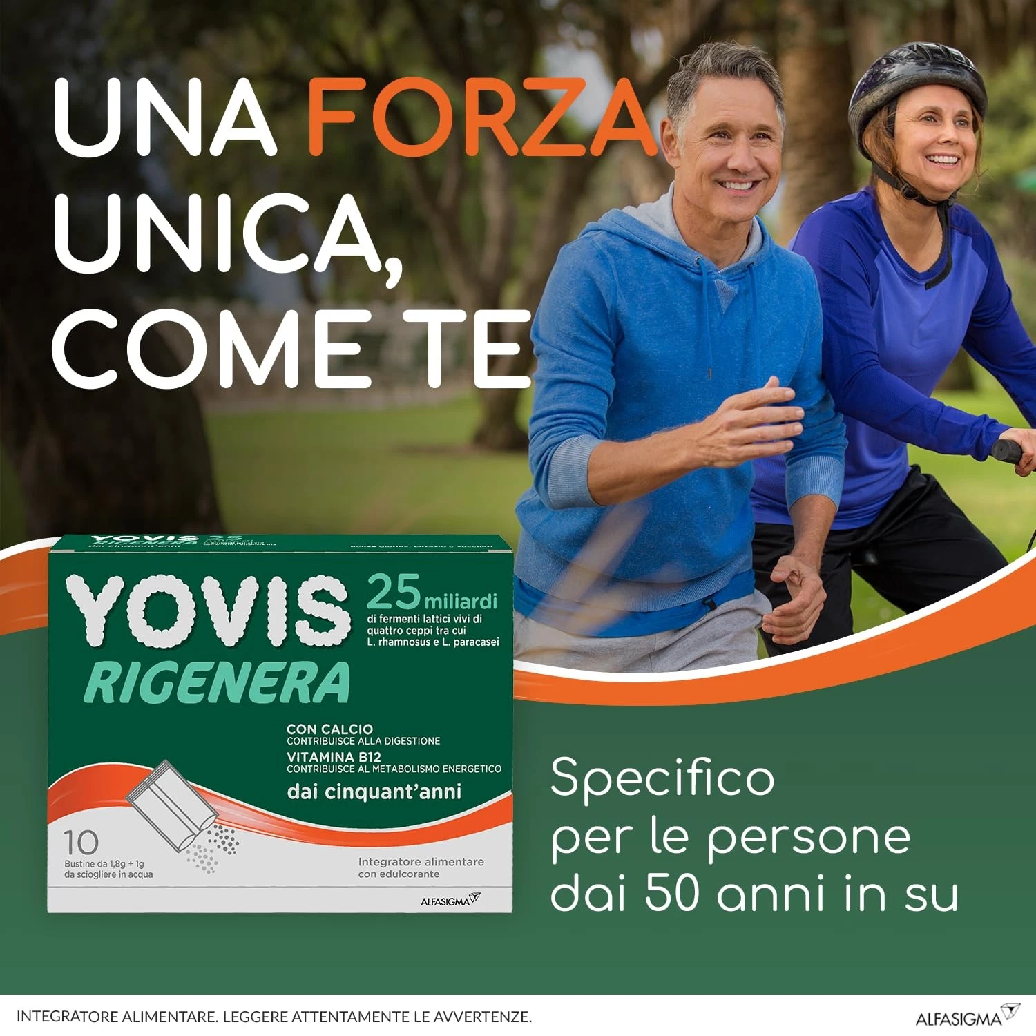 Yovis Rigenera 25 Miliardi di Fermenti Lattici Probiotici 10 Bustine - immagine 2