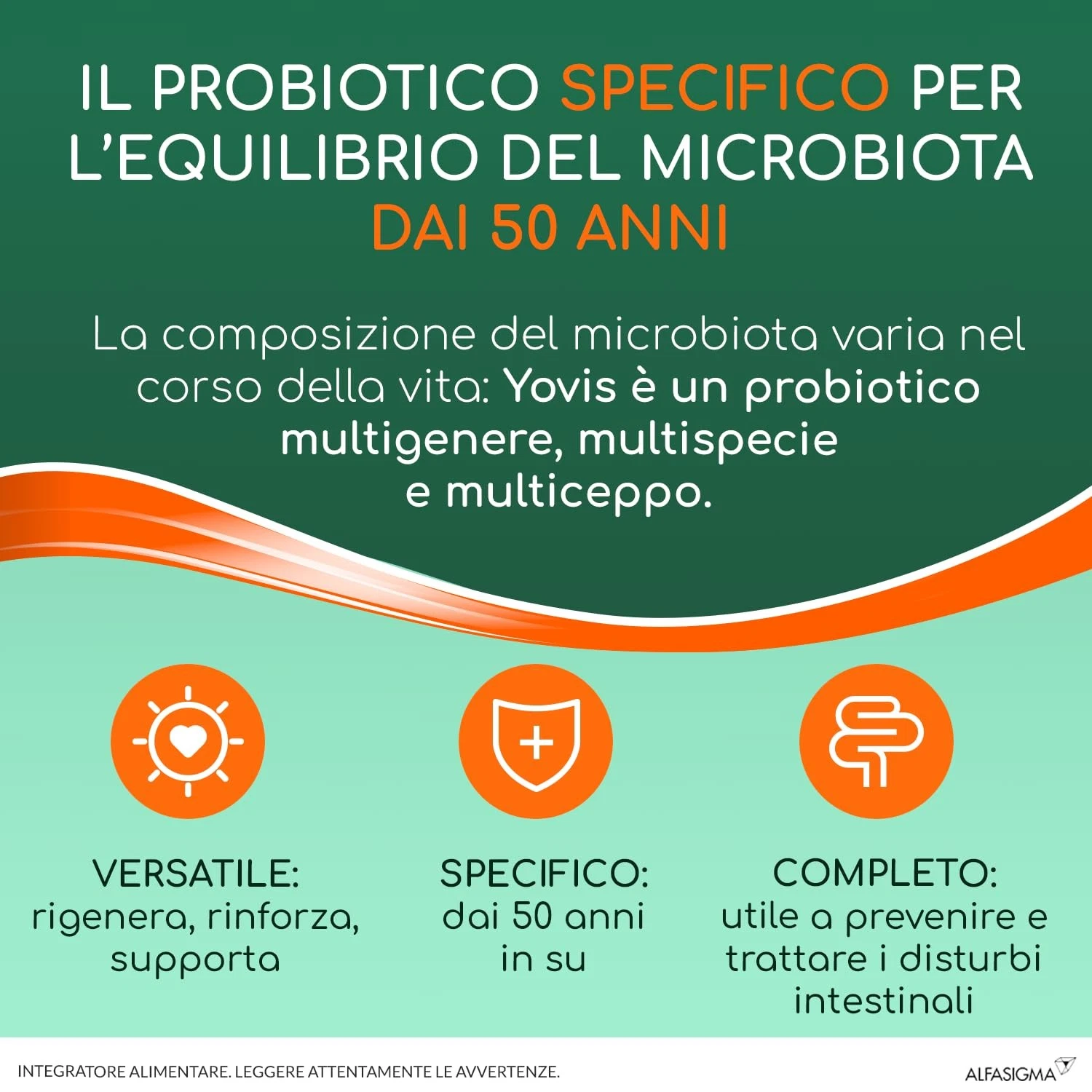 Yovis Rigenera 25 Miliardi di Fermenti Lattici Probiotici 10 Bustine - immagine 5