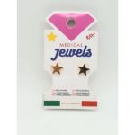 Medical Jewels Orecchini Orecchino Anallergici 325 Stella Oro