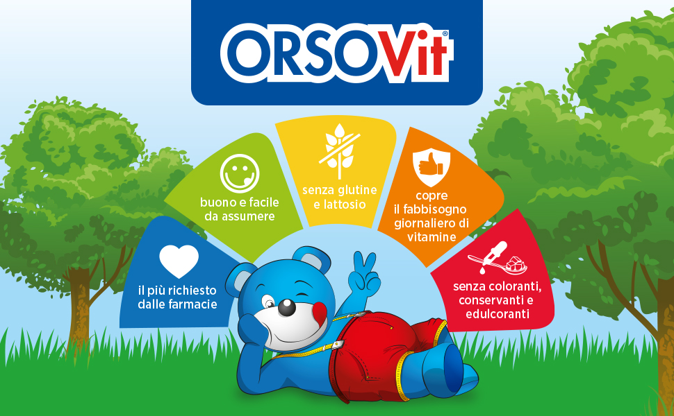 Orsovit Le vitamine gommose per Bambini 90 Caramelle Gommose - immagine 4