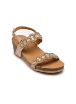Scholl ORTIGIA SANDAL Bioprint Sandali Ciabatte Beige Tag. 38