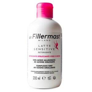 dr. Fillermast Milano Latte Sensitive Detergente Struccante Viso e Occhi 200ml