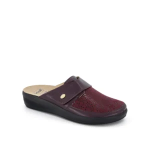 Scholl Maureen Pantofola Ciabatta Plantare in Memory Cushion Rimovibile Colore Bordeaux Tag. 38