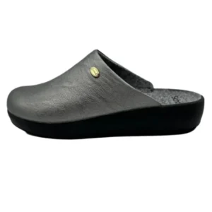 Scholl Nilla Pantofola Ciabatta Plantare Memory Cushion Colore Peltro Metallico Tag. 38