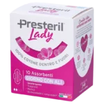 Lady Presteril Assorbenti in Cotone Giorno con Ali 10 pz