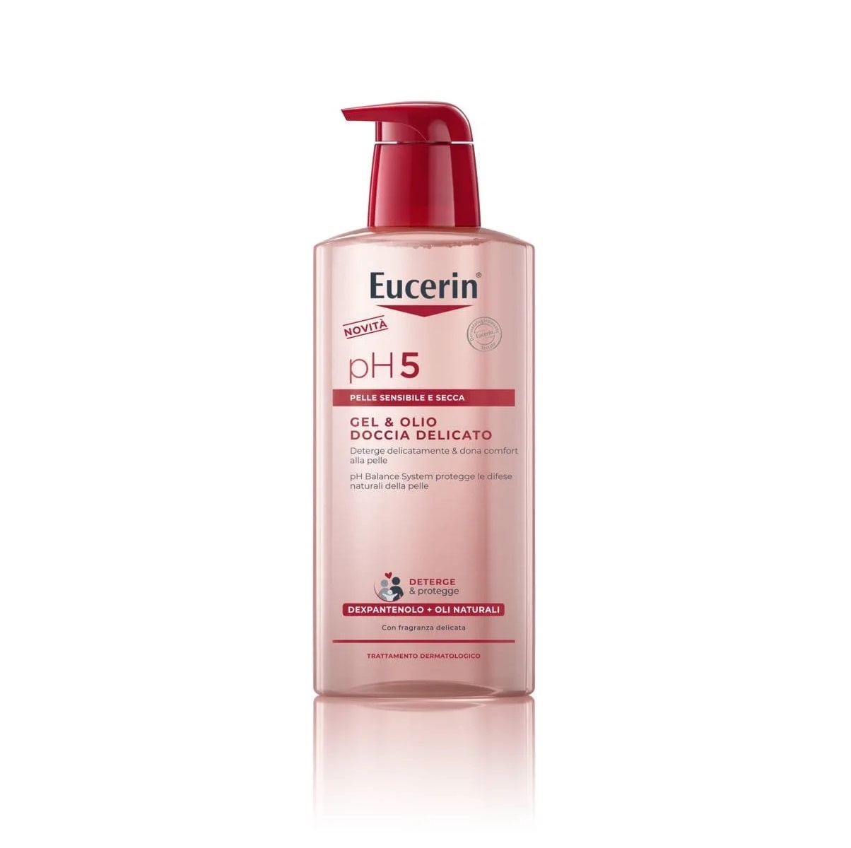 Eucerin pH5 Gel & Olio Doccia Delicato Pelle Sensibile e Secca 400 ml - immagine 2