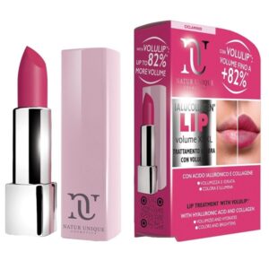 Natur Unique Ialucollagen Lip Volume XxxL Con Acido Ialuronico e Collagene Colore Ciclamino