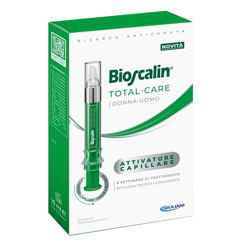Bioscalin Total Care Attivatore Capillare Trattamento di 6 settimane 10 ml