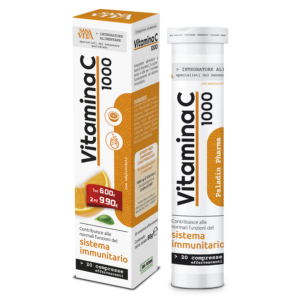 Sanavita Vitamina C 1000 Sistema Immunitario 20 Compresse effervescenti