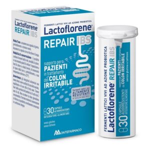 Lactoflorene REPAIR IBS Colon Irritabile Azione Probiotica 30 Capsule