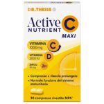 Dr. Theiss Active Nutrient C Maxi Vitamina C Vitamina D Zinco 30 Compresse