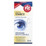 Pic Collirio Occhio Stanco Gocce Oculari 10 ml Protezione da UV e Luce BLU