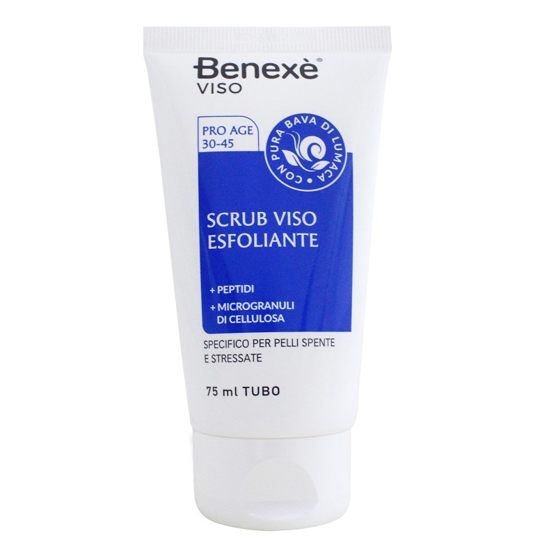 Benexè Viso Scrub Esfoliante 75ml Pelli Spente e Stressate