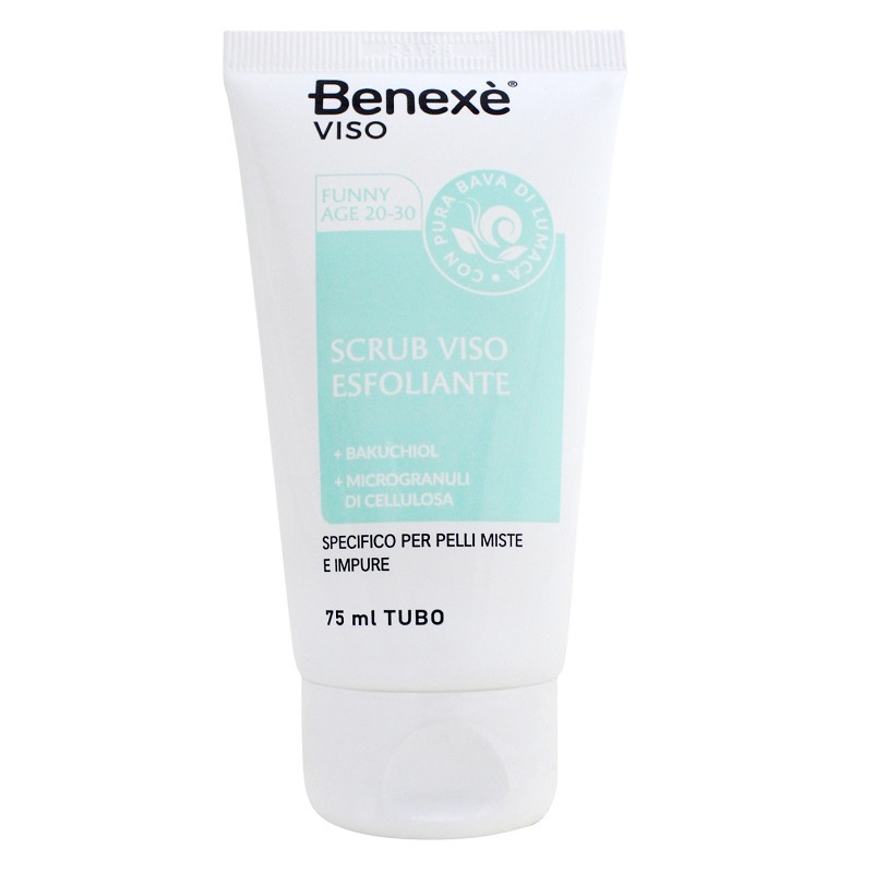 Benexè Viso Scrub Esfoliante 75ml Pelli Miste e Impure
