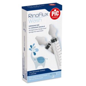 Pic Rinoflux Wash Siringhe per Lavaggi Nasali 2x10ml