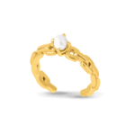 Moonila Gioielli Anallergici Anello ANDROMEDA Oro