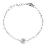 Moonila Gioielli Anallergici Bracciale VIRGO Argento