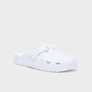 Scholl BAHIA CLOG Zoccoli Sabot Sandali Ciabatte da Mare e Piscina Bianco Tag. 41