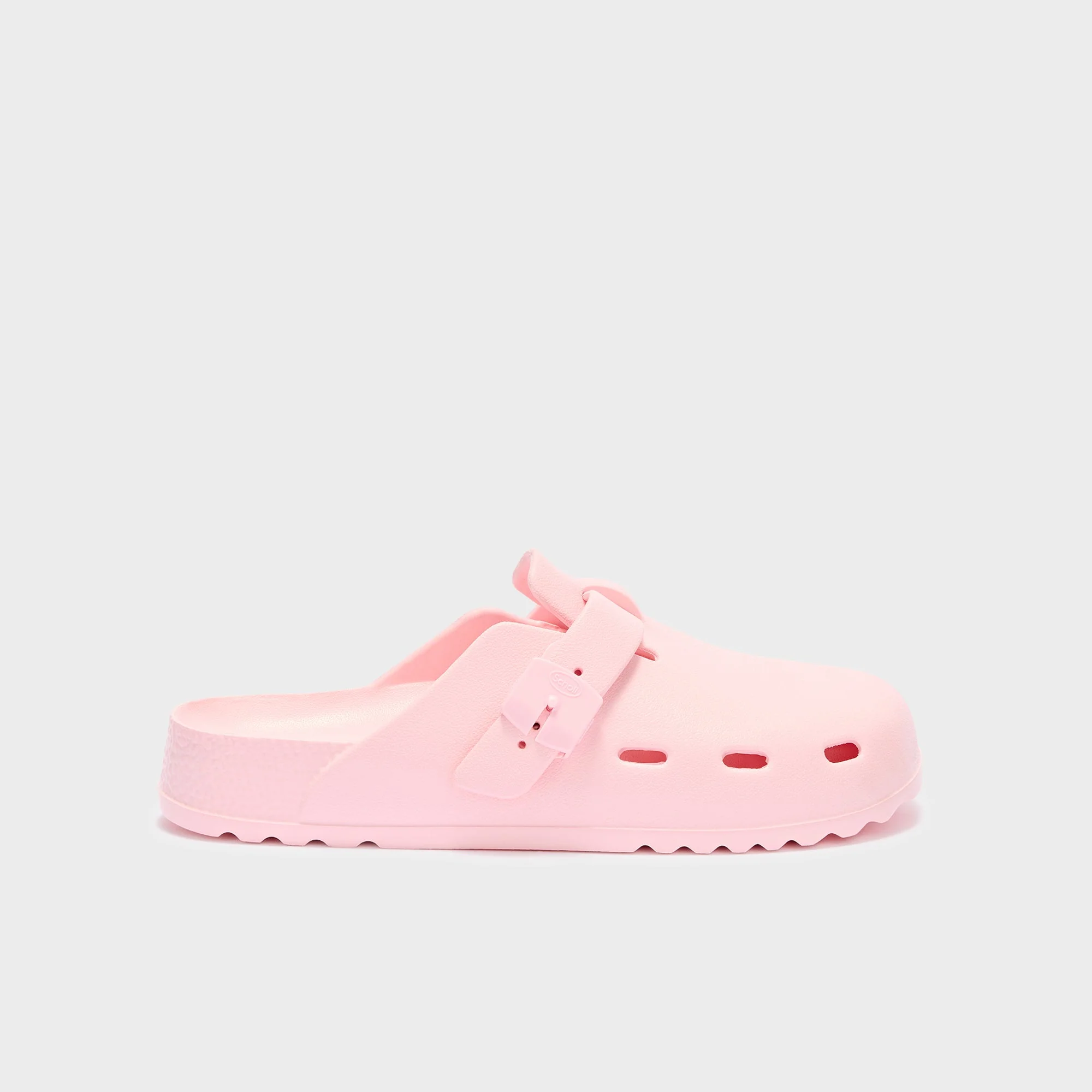 Scholl BAHIA CLOG Zoccoli Sabot Sandali Ciabatte da Mare e Piscina Rosa Pallido Tag. 39 - immagine 2