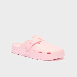 Scholl BAHIA CLOG Zoccoli Sabot Sandali Ciabatte da Mare e Piscina Rosa Pallido Tag. 39