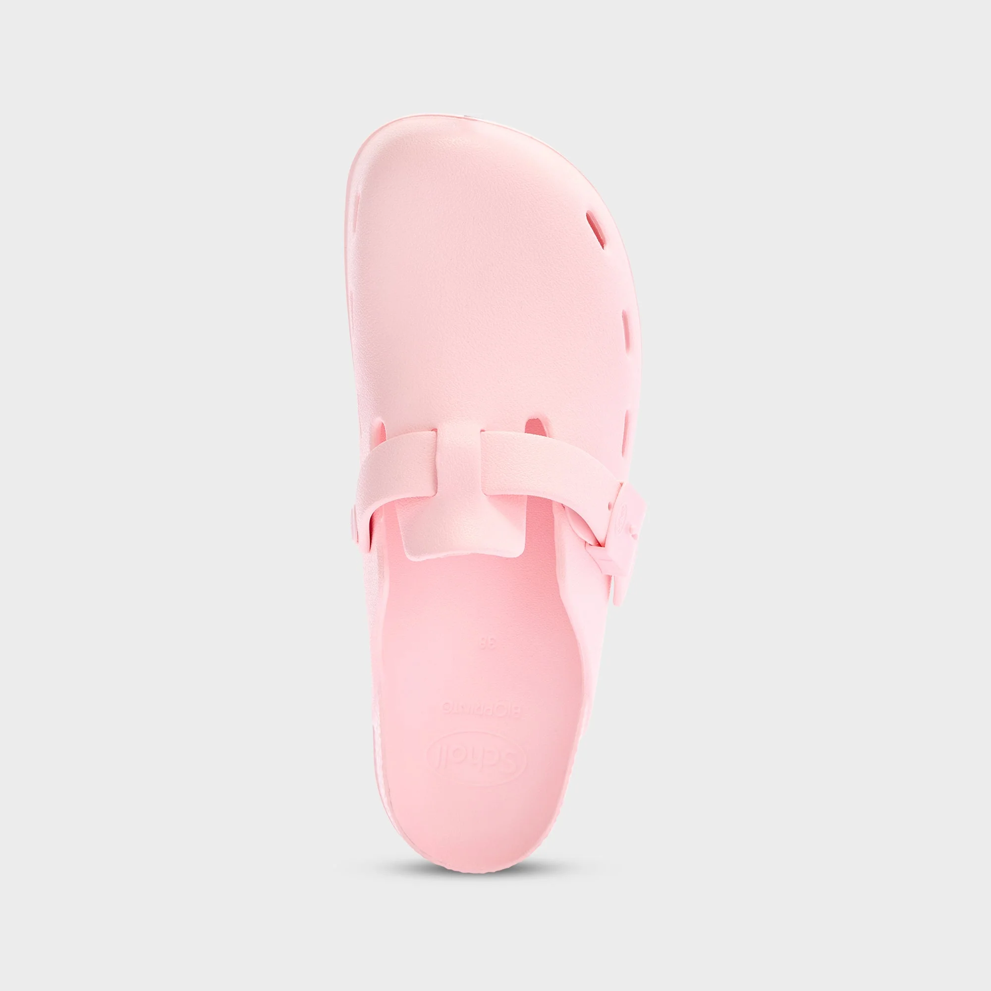 Scholl BAHIA CLOG Zoccoli Sabot Sandali Ciabatte da Mare e Piscina Rosa Pallido Tag. 39 - immagine 3