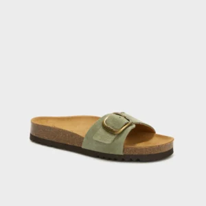 Scholl Kathleen Sabot Sandali Ciabatte Salvia Tag. 41