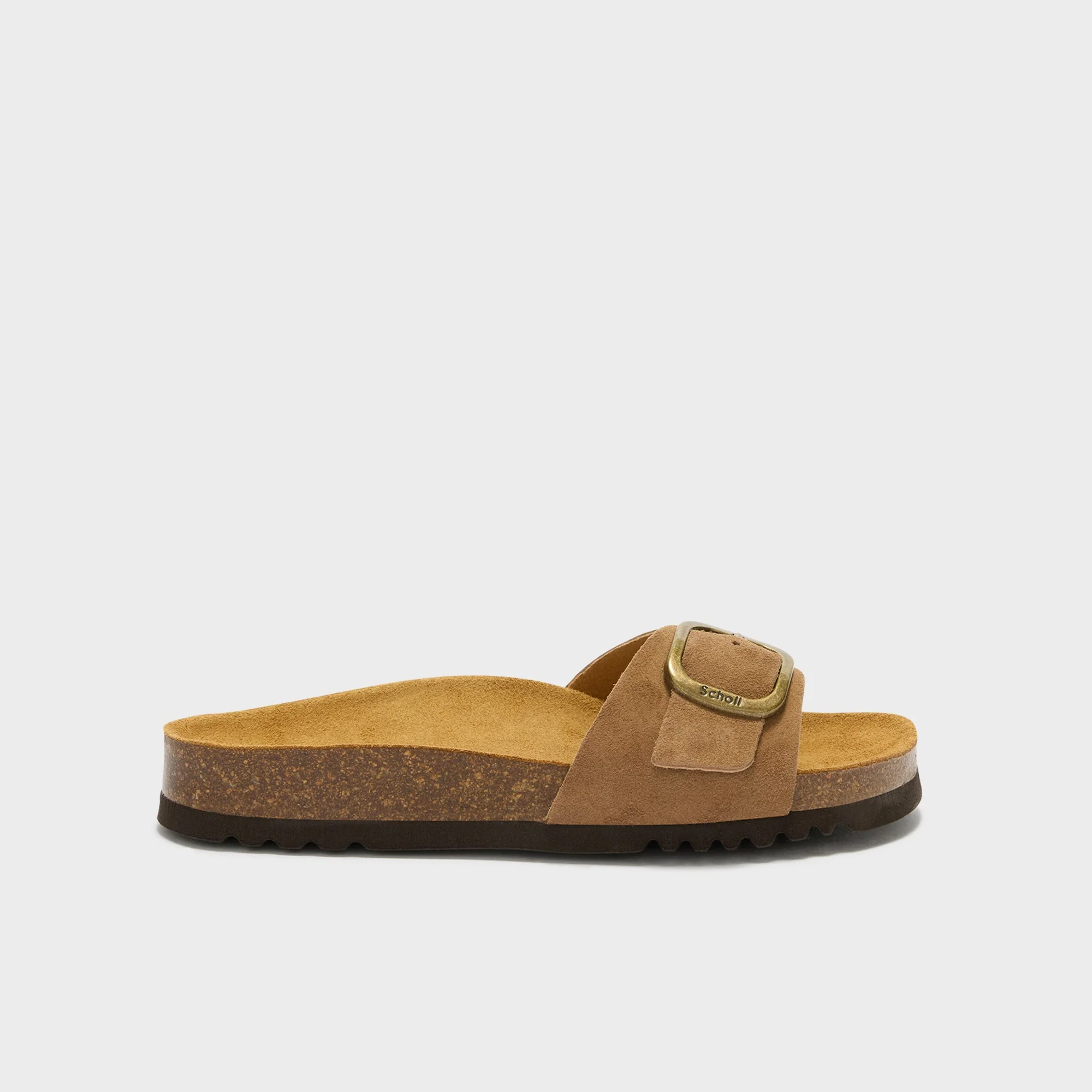 Scholl Kathleen Sabot Sandali Ciabatte Taupe Tag. 37 - immagine 2