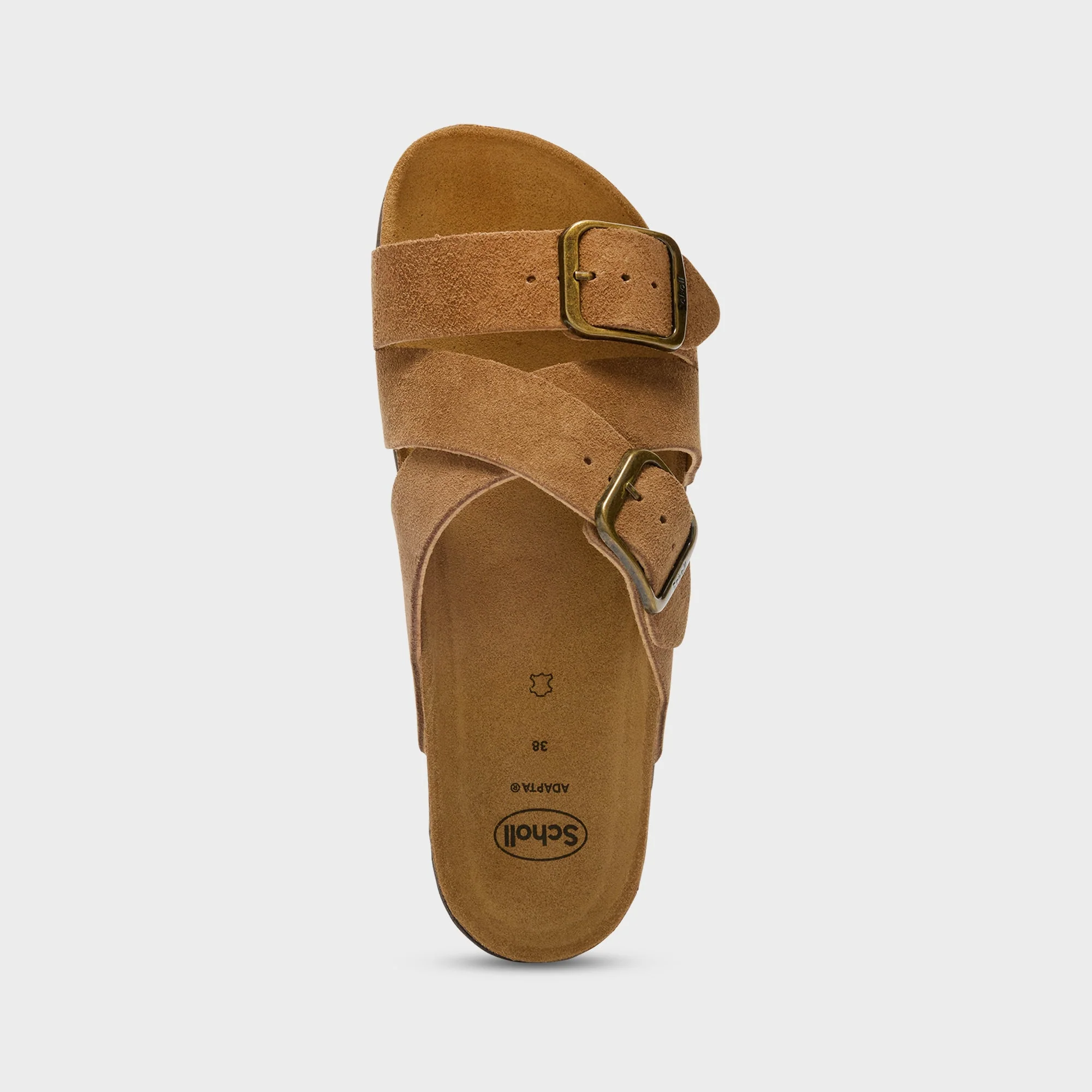 Scholl Selene Sabot Sandali Ciabatte Taupe Tag. 38 - immagine 3