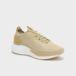 Scholl Mars Sock Sneaker Memory Cushion è Plantare Memory Foam Sabbia Tag. 39
