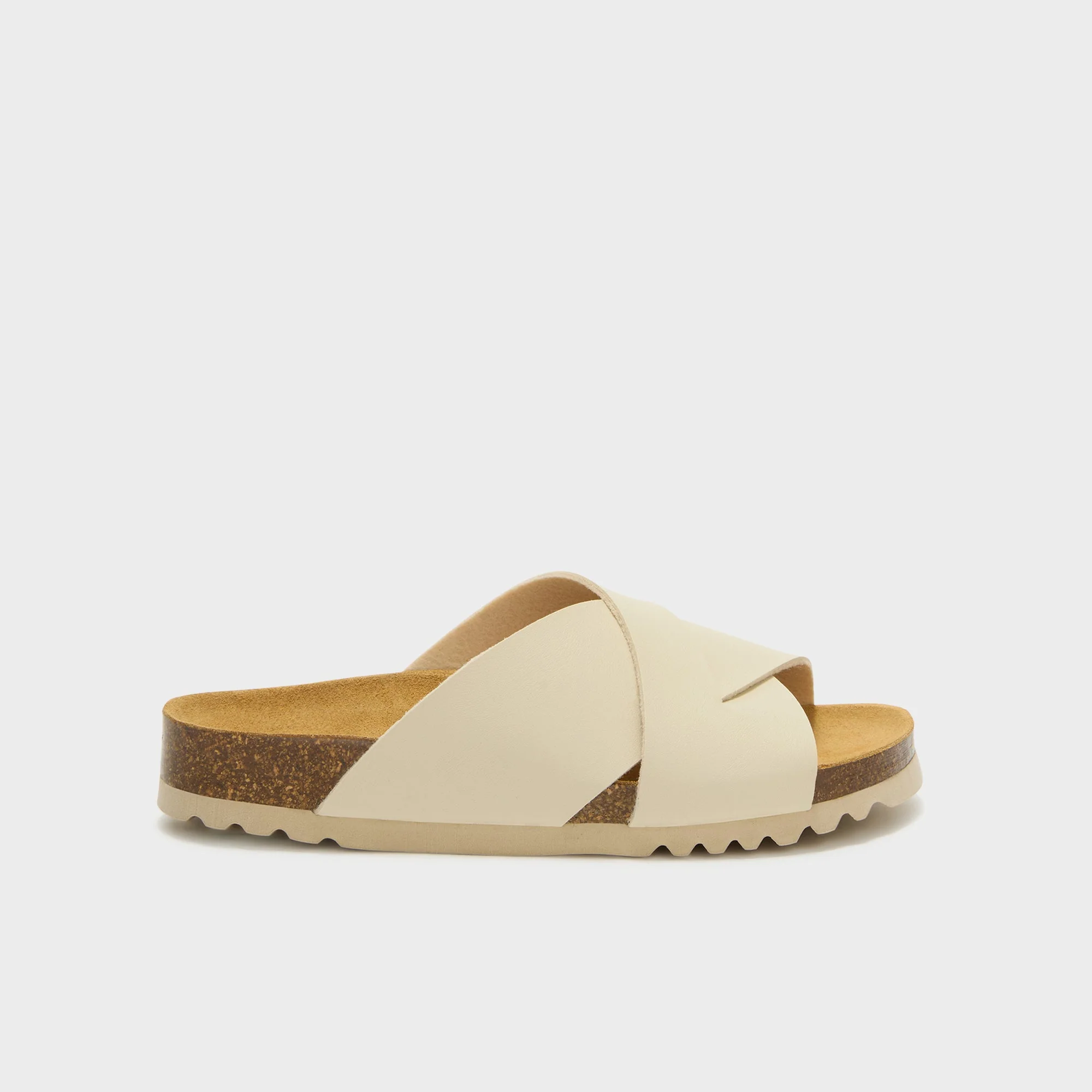 Scholl Vivian Sabot Sandali Ciabatte Avorio Tag. 38 - immagine 2