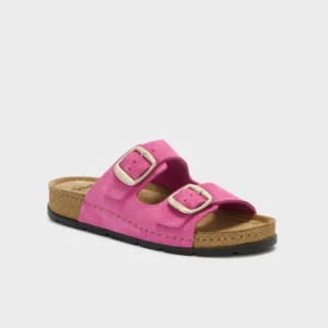 Scholl Bora 2 Buckles Sabot Sandali Ciabatte Fucsia Tag. 38