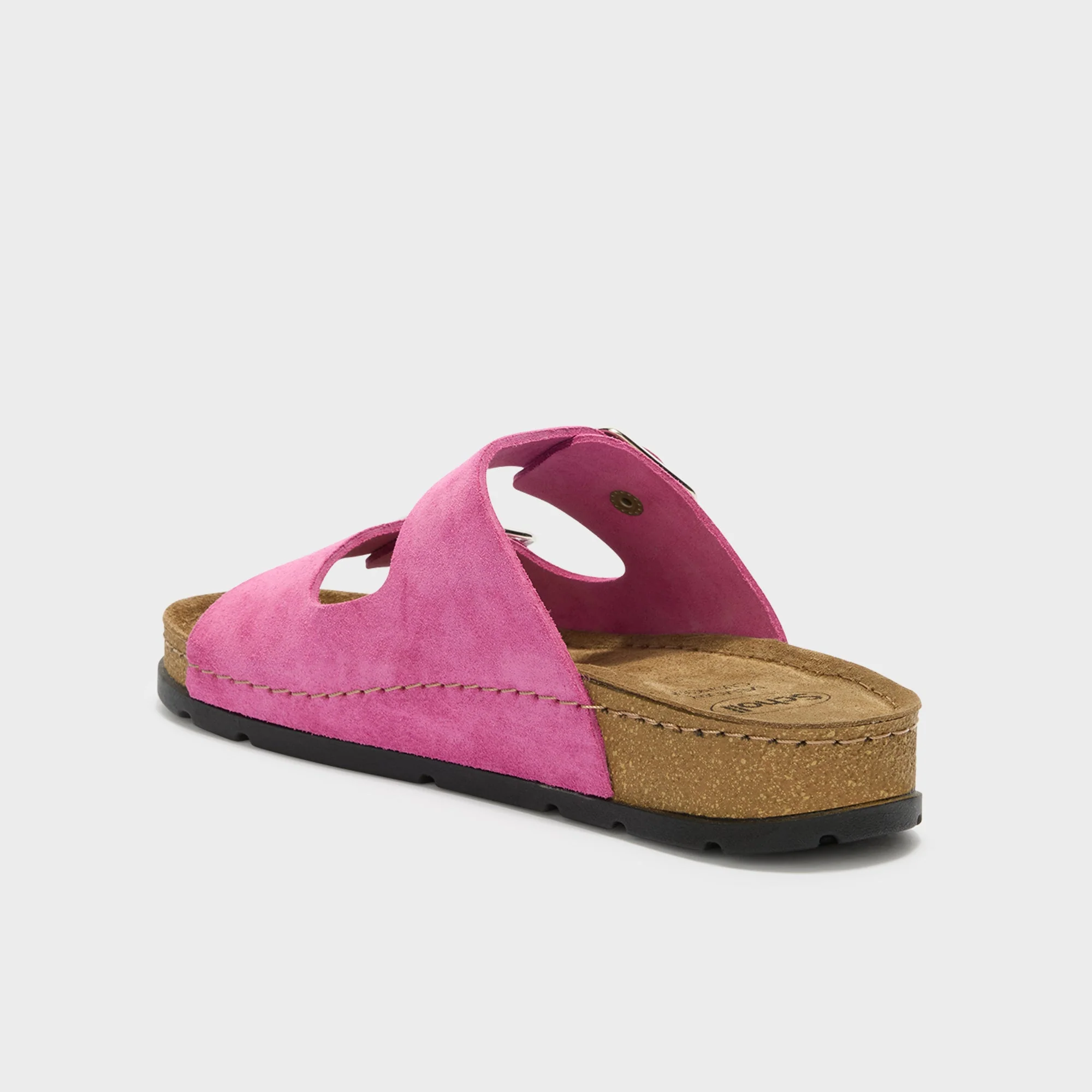 Scholl Bora 2 Buckles Sabot Sandali Ciabatte Fucsia Tag. 38 - immagine 4