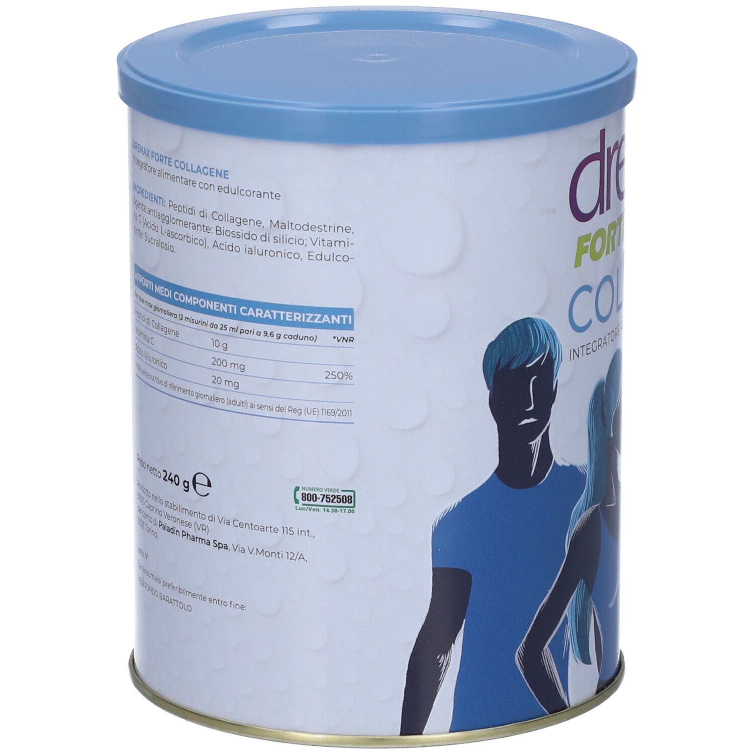 Drenax Forte Collagene Multifunzione Pelle - Articolazioni - Ossa 240g - immagine 2