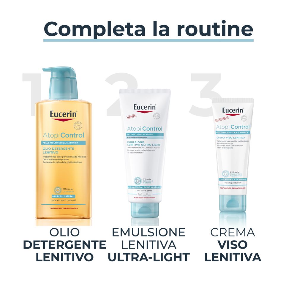 Eucerin Atopi Control AtopiControl Emulsione Lenitiva Ultra-Light Pelle Molto Secca e Atopica 400ml - immagine 6