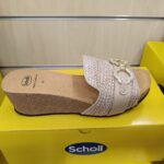 Scholl Tropica Mule Beige Sandali Ciabatte Tag. 40