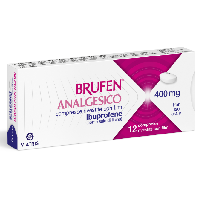 BRUFEN ANALGESICO 400 mg 12 Compresse rivestite con film