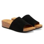 Scholl Vegas Mule Sandali Ciabatte Nero Tag. 39