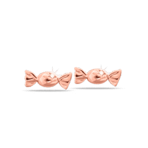 Medical Jewels Orecchini Anallergici 482 Caramelle Oro Rosa