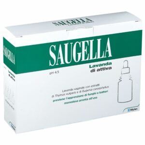 Saugella Lavanda di Attiva Vaginale 4 flaconi da 140 ml