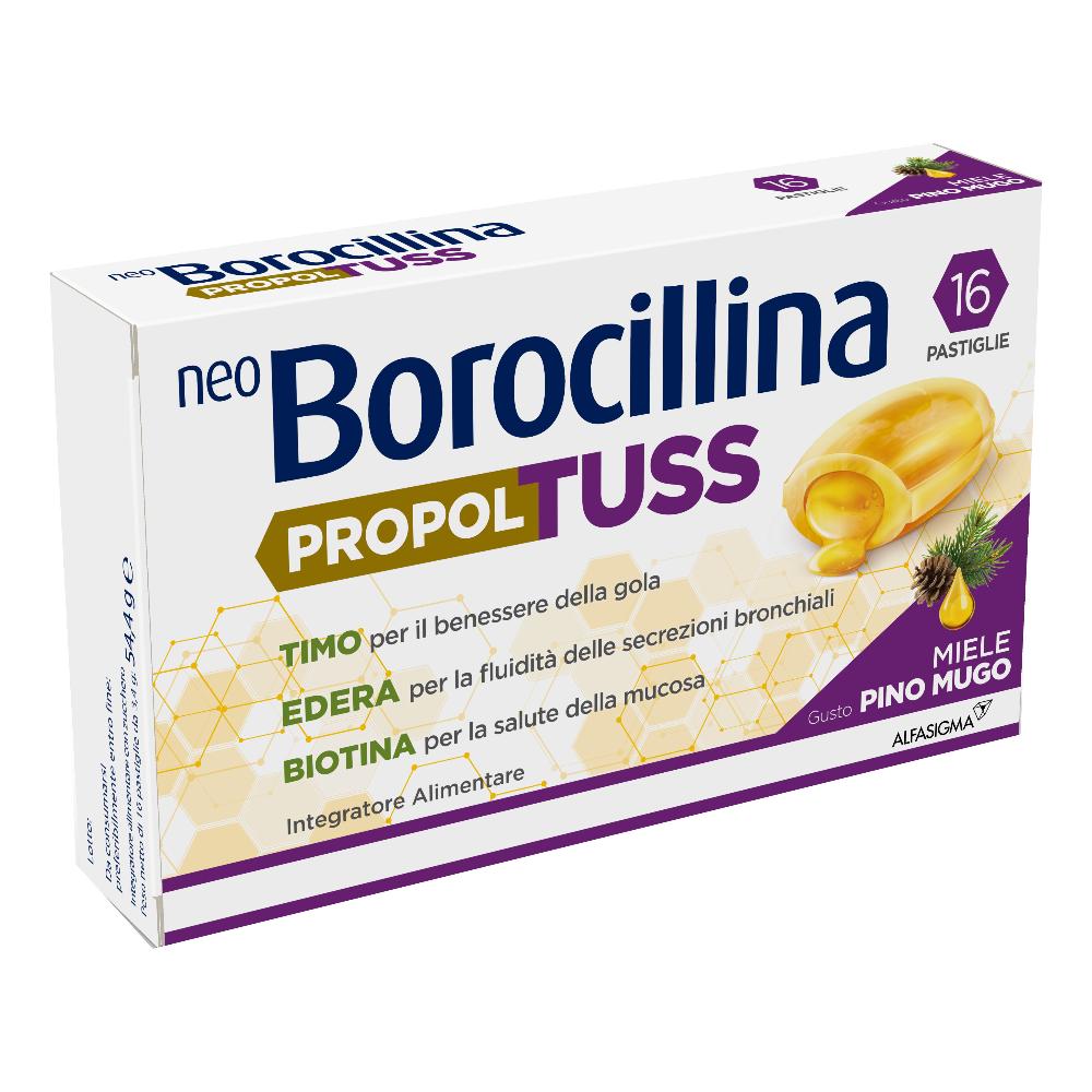 NeoBorocillina PropolTUSS 16 Pastiglie