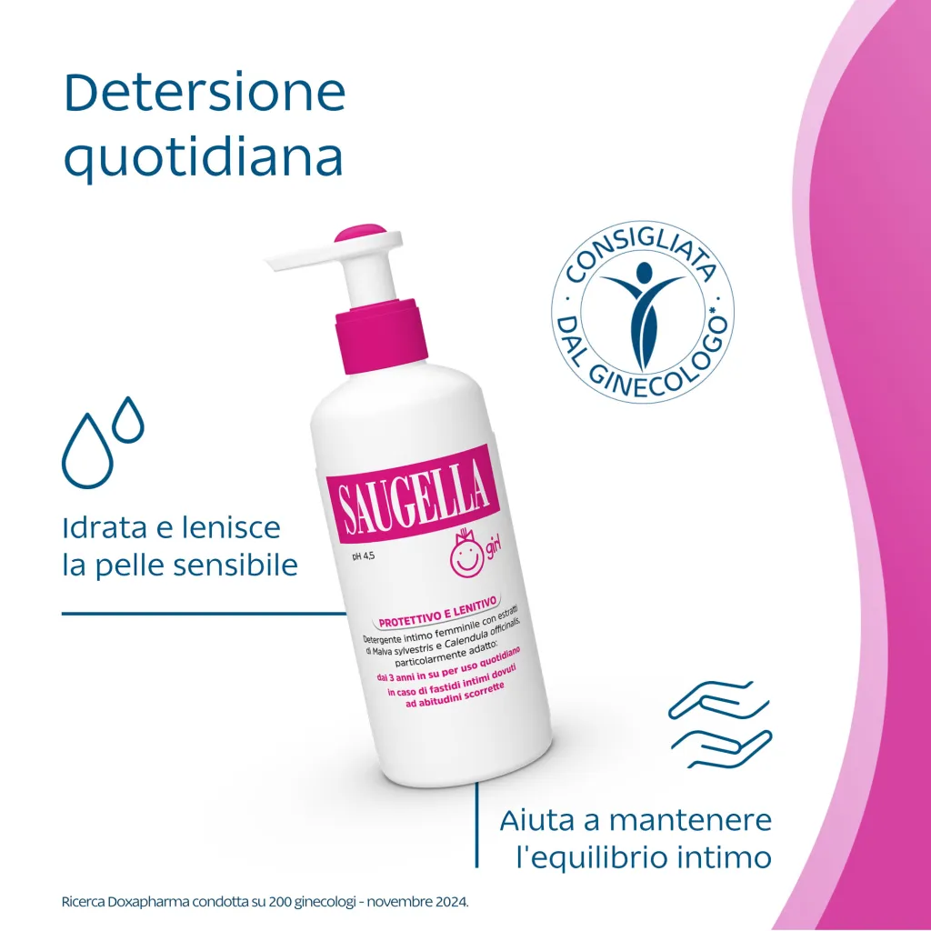 SAUGELLA Girl pH 4.5 200ml - immagine 4