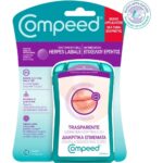 COMPEED Herpes Labiale 15 Cerotti Trasparenti Azione fino a 12H