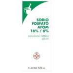 Sodio Fosfato Afom 16% / 6% Soluzione Rettale Adulti 120 ml