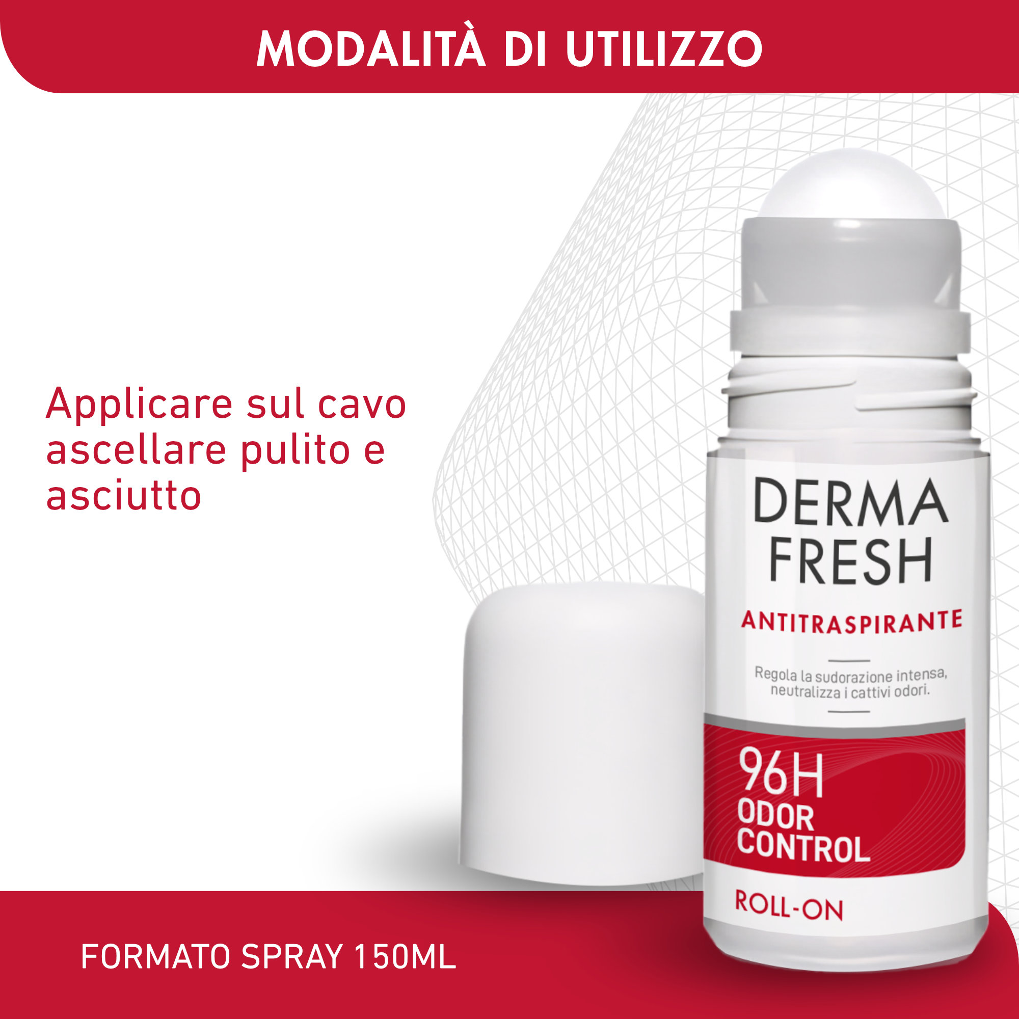 Dermafresh Antitraspirante 96h Odor Control Roll-On 50ml - immagine 6