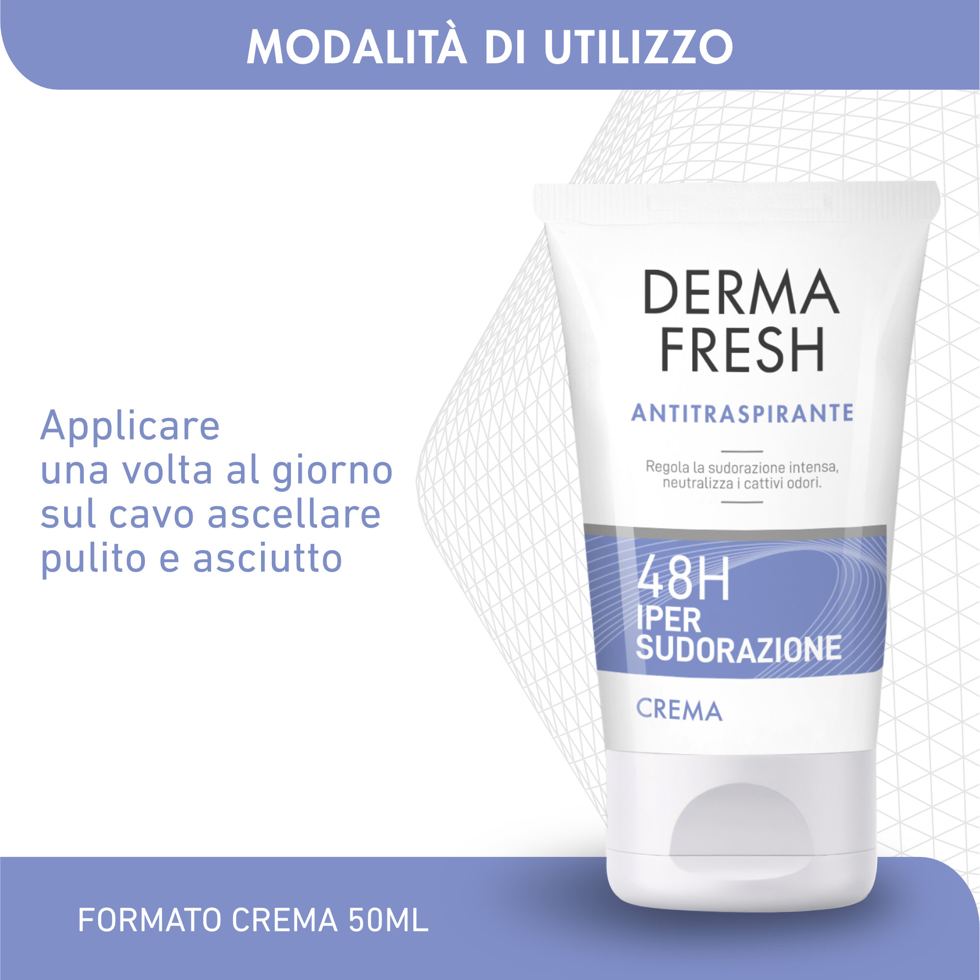Dermafresh Antitraspirante 48h Ipersudorazione Crema 50ml - immagine 6