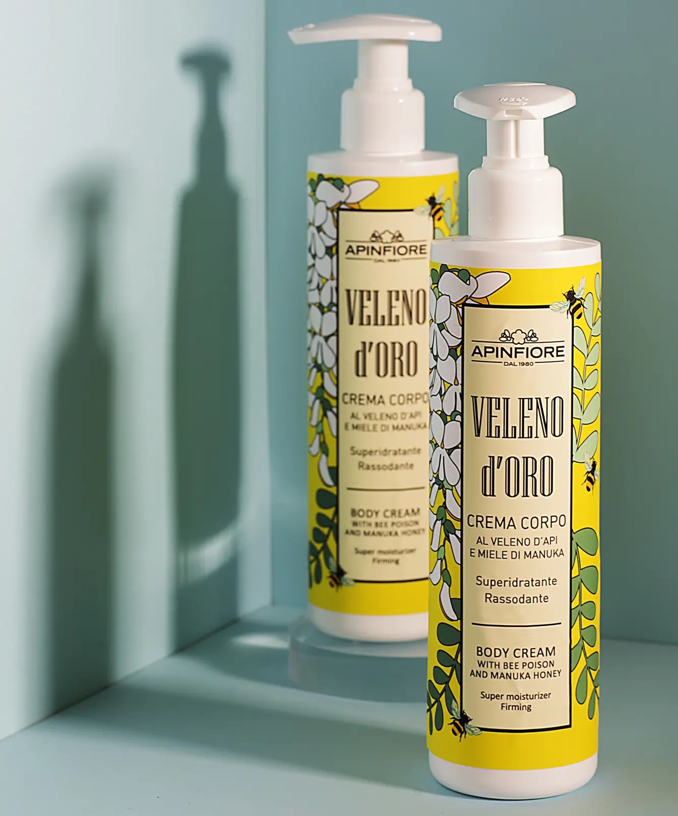 Apinfiore Veleno D'oro Crema Corpo al Veleno D'Api e Miele di Manuka 250ml - immagine 3