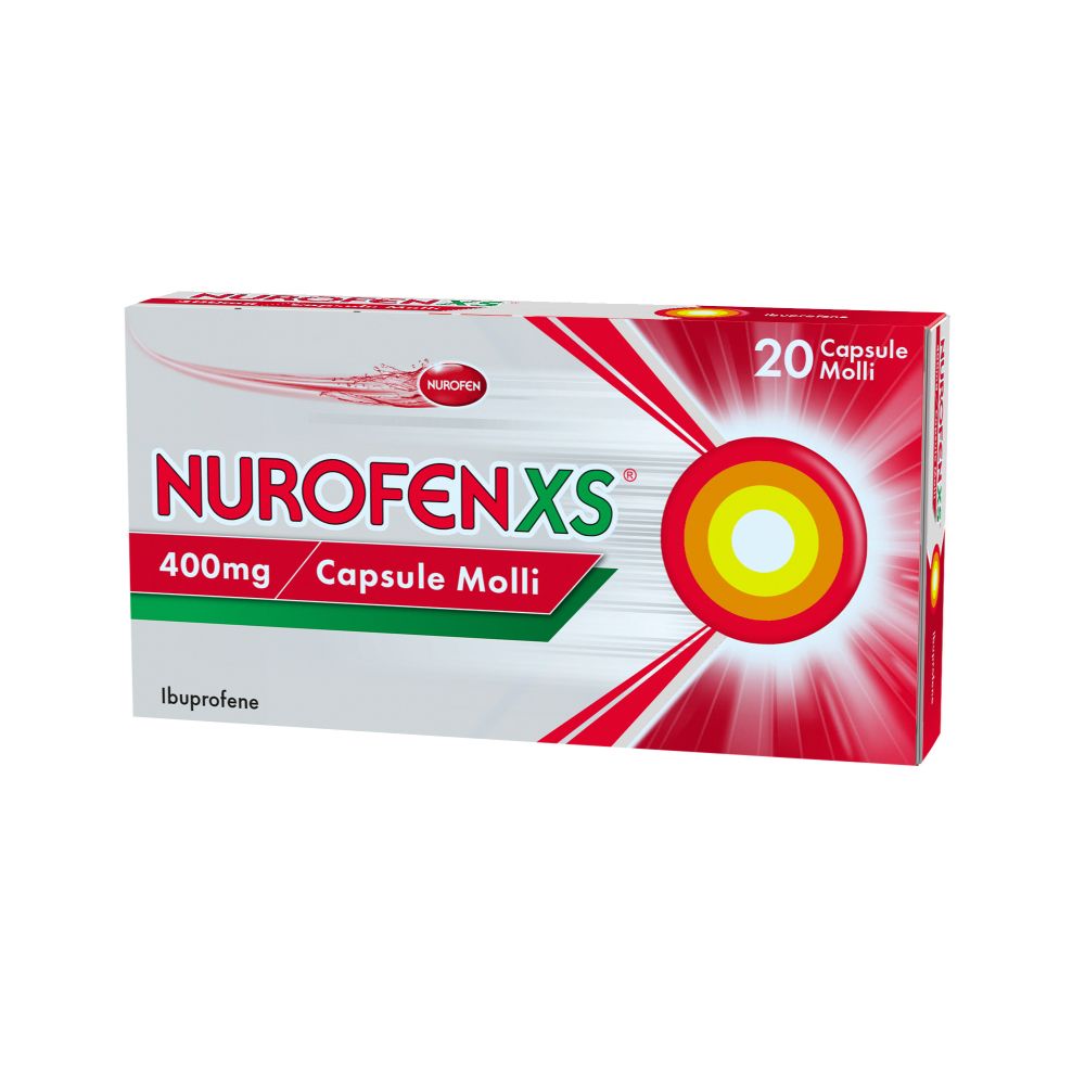 NUROFENCAXS 400 mg 20 Capsule Molli - immagine 3