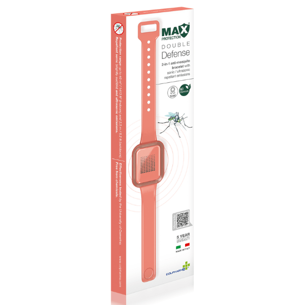 Max Protection Braccialetto Antizanzare 2 in 1 con Emissioni Repellenti Soniche e Ultrasoniche 1 pz - immagine 7